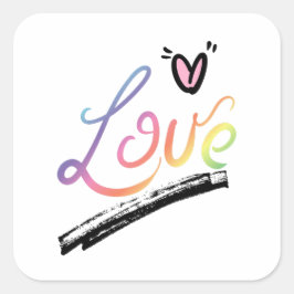 Liebe Aufkleber