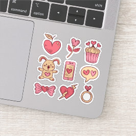 Liebe Aufkleber Set