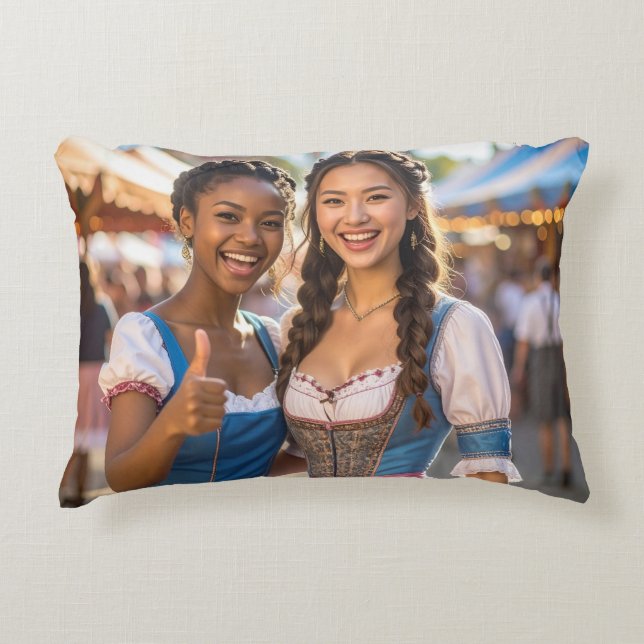 Liebe aus Bayern Dekokissen (Vorderseite)