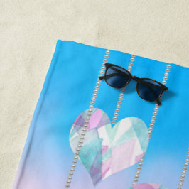 Liebe aus dem Himmel Strandtuch