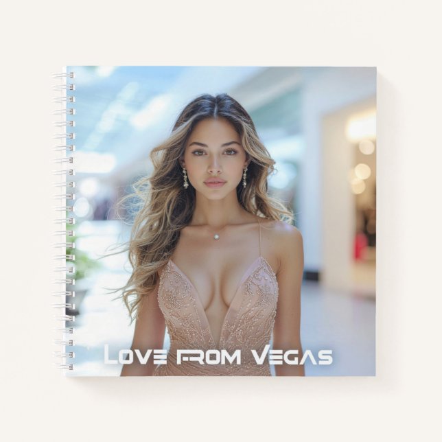 LIEBE AUS VEGAS NOTIZBUCH (Vorderseite)