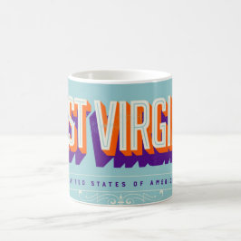 LIEBE aus West Virginia  USA Kaffeetasse