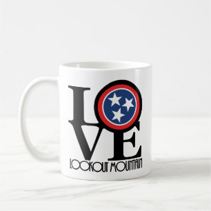 LIEBE Aussichtsberg 11oz Kaffeetasse