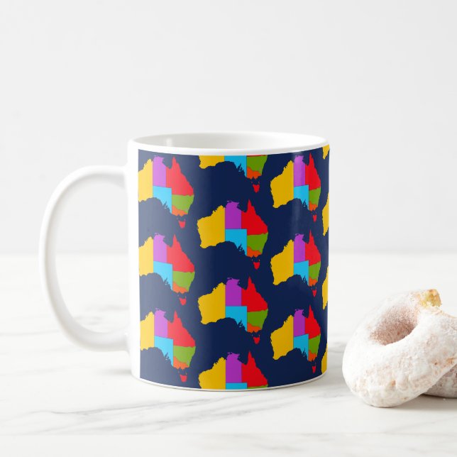 Liebe Australien Klassische Tasse (Mit Donut)