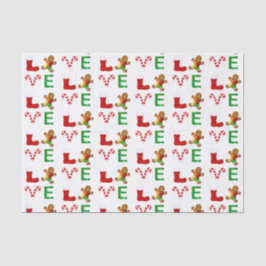 LIEBE Autismus Weihnachten Seidenpapier