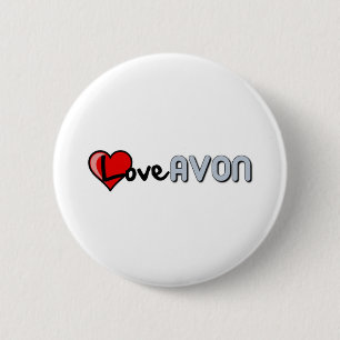 Liebe AVON Button