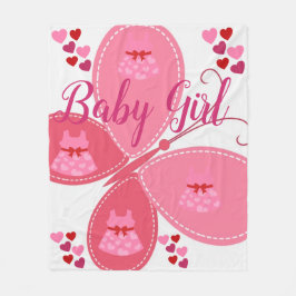 Liebe - Baby - Fleecedecke