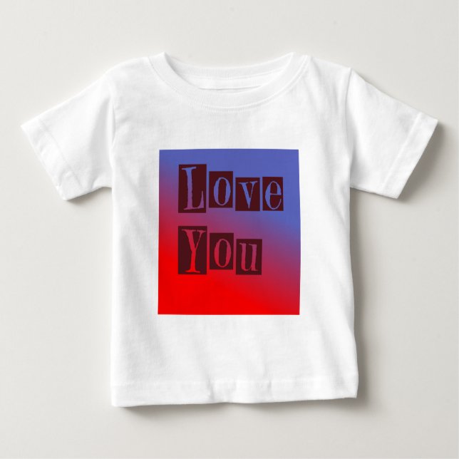 Liebe Baby T-shirt (Vorderseite)