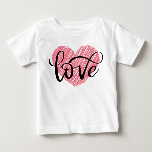 Liebe Baby T-shirt (Vorderseite)