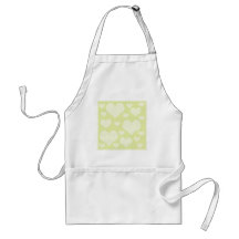 Liebe Backen Schürze mit Design für hellgrünes Her