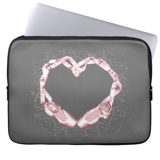Liebe Ballet Laptopschutzhülle (Vorderseite)