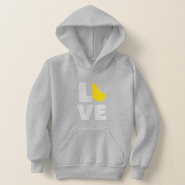 Liebe Barbados Hoodie (Ablage )