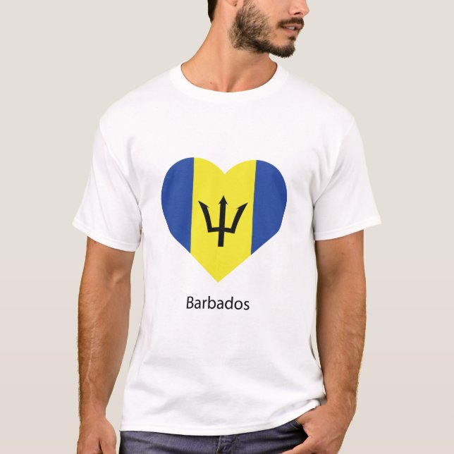 Liebe Barbados T-Shirt (Vorderseite)