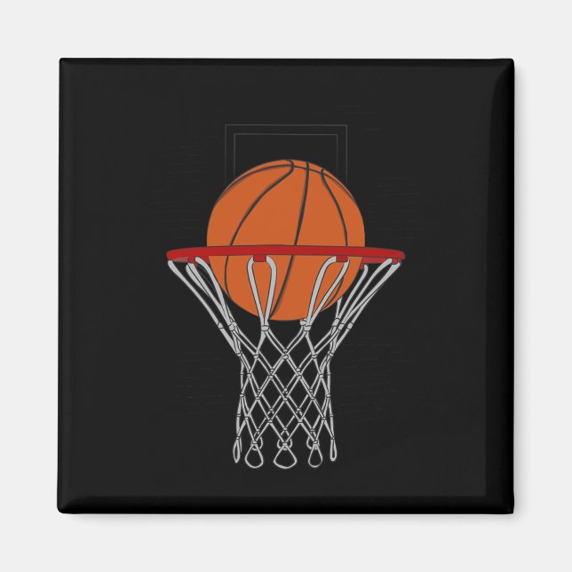 Liebe Basketball 4 Magnet (Vorne)