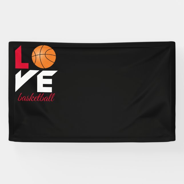 Liebe Basketball Banner (Horizontal)