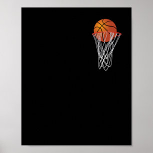 Liebe Basketball - Basketball-Spieler Poster