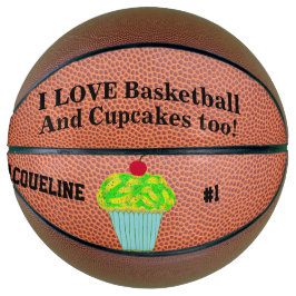Liebe Basketball Cupcakes