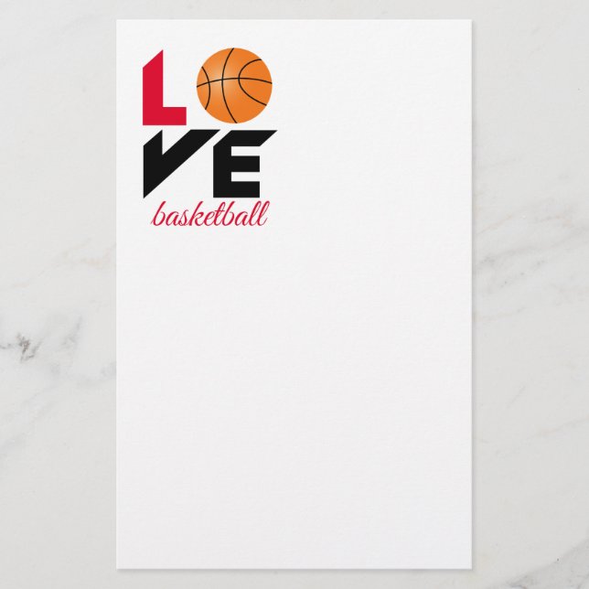 Liebe Basketball Flyer (Vorne)
