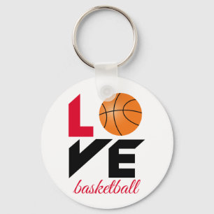 Liebe Basketball Schlüsselanhänger