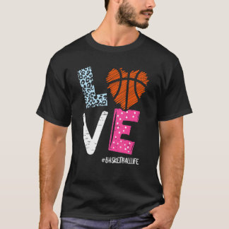 Liebe Basketball-Trainer Basketball-Basketballteam T-Shirt