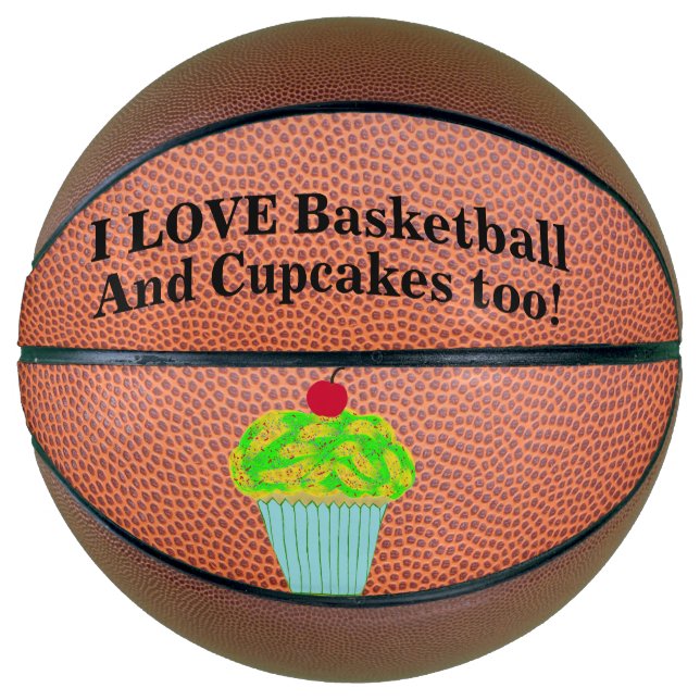 Liebe Basketball und Cupcakes (Vorderseite)