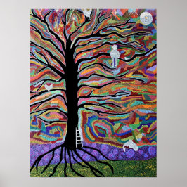 Liebe, Baum Poster