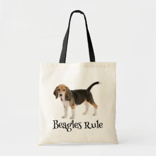 Liebe Beagle Welpen Hund Canvas-Tasche Tragetasche