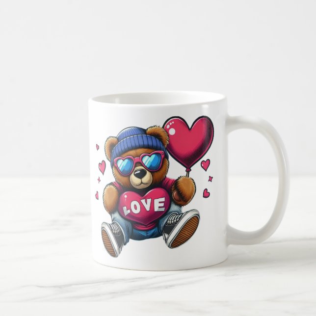 Liebe Bear Kaffeetasse (Rechts)