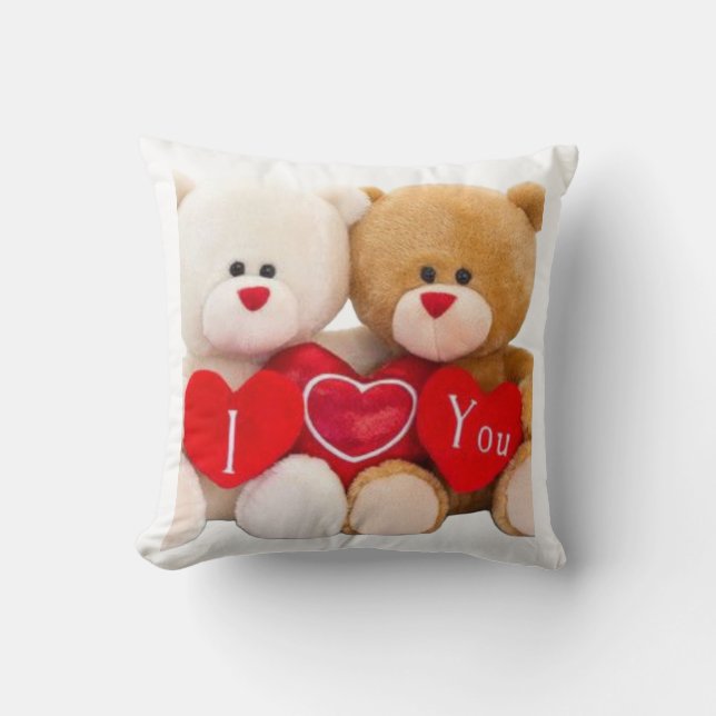 Liebe Bears Kissen (Vorderseite)