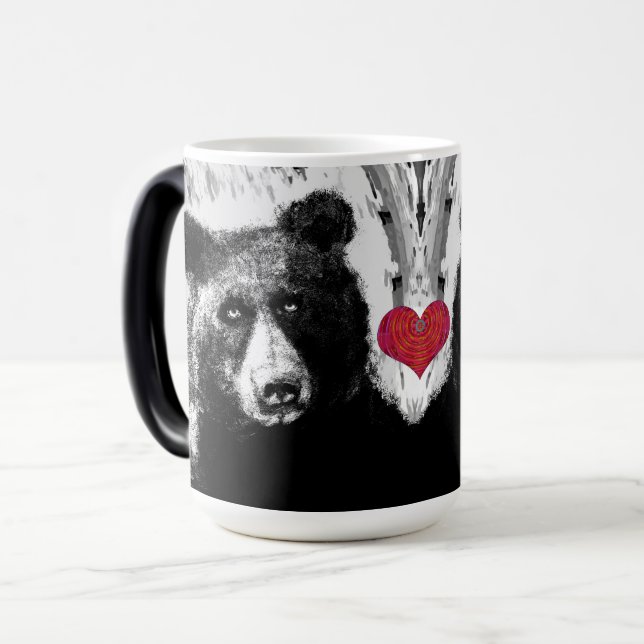 Liebe Bears Verwandlungstasse (Vorderseite Links)