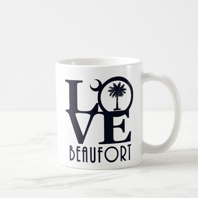LIEBE Beaufort SC 11oz Kaffeetasse (Rechts)