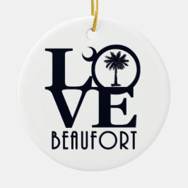 LIEBE Beaufort SC Keramik Ornament