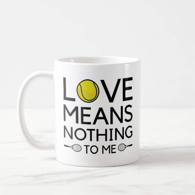 Liebe bedeutet mir nichts kaffeetasse (Links)