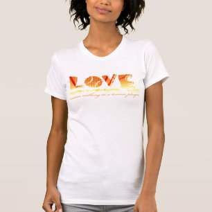 Liebe bedeutet nichts zu einem Tennis-Spieler T-Shirt