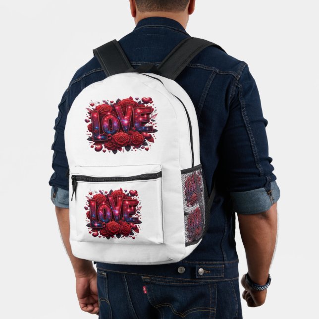 Liebe  bedruckter rucksack (Insitu (Modell))