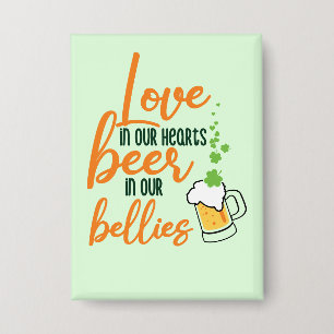 Liebe & Beer St. Patrick’s Day Fun-61146 Hoodie Button