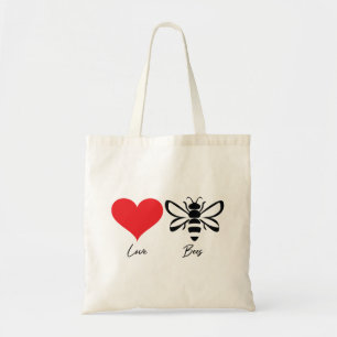 Liebe Bees Tragetasche