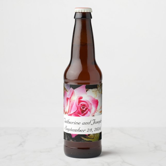 Liebe befindet sich im Set für das Lebensmittel- u Bierflaschenetikett (Vorderseite)