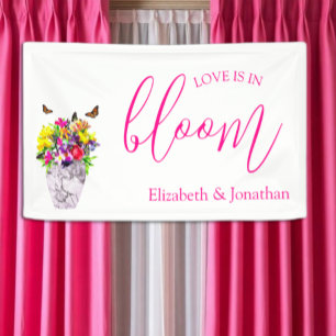 Liebe bei Blumenhochzeiten Banner