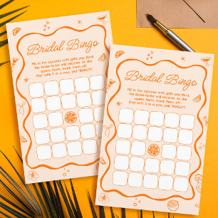Liebe beim ersten Spritz Brautparty Bingo Game