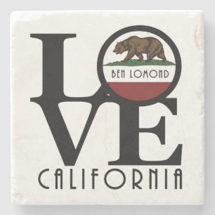Liebe Ben Lomond California Steinuntersetzer