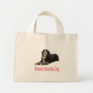 Liebe Berner Sennenhund Welpe Tote Bag Mini Stoffbeutel