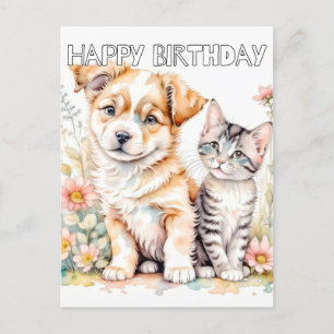 Liebe beste Freunde für immer Postkarte