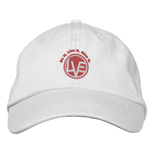 Liebe Bestickte Baseballkappe