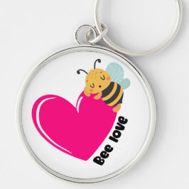 Liebe Biene Schlüsselanhänger