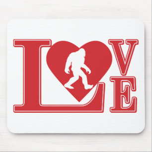 Liebe Bigfoot Mousepad