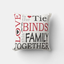 Liebe bindet diese Familie zusammen Schwarz und Ro
