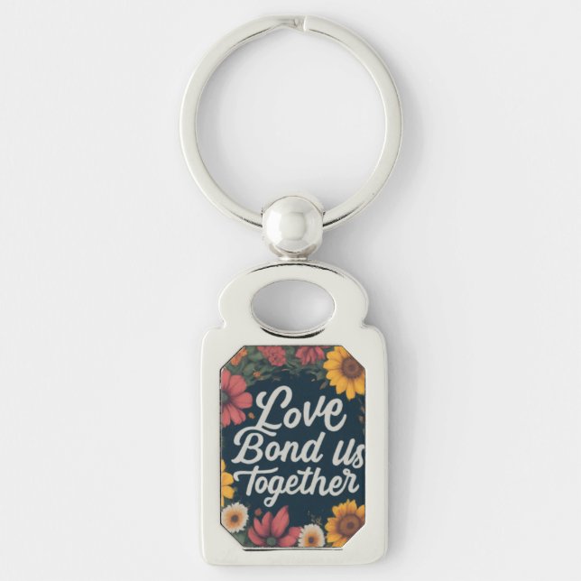 Liebe bindet uns zusammen schlüsselanhänger (Vorderseite)