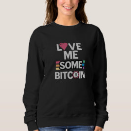 Liebe Bitcoin Black SWEATSHIRT