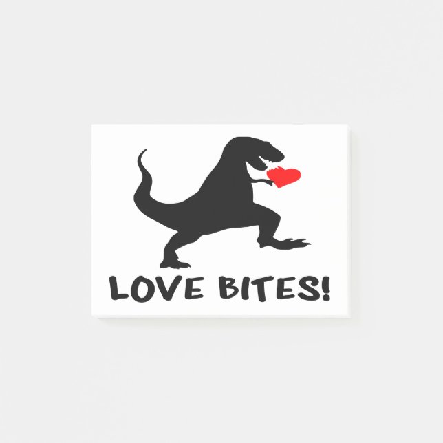 Liebe Bites 2.svg Post-it Klebezettel (Vorderseite)